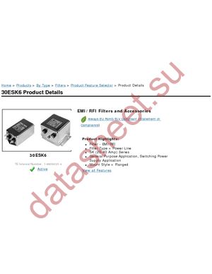 30ESK6 datasheet  